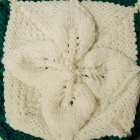 Holiday Christmas Hand Made Knitted Pillow Covers - Picture 12 of 12